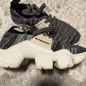 Givenchy Monochrome Knit Sneakers